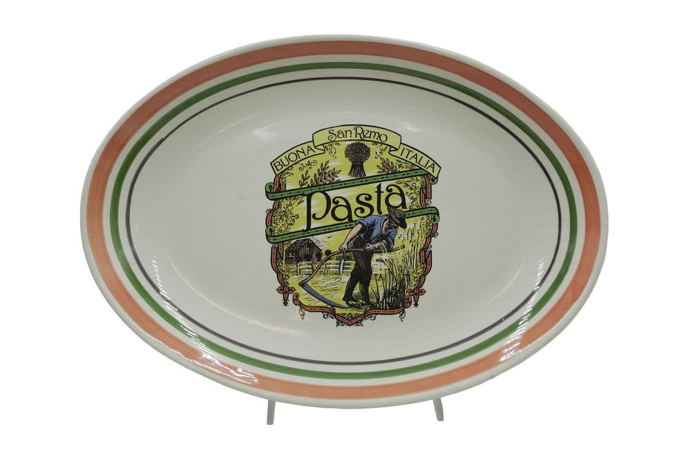 Lot 330: ITALIAN PASTA PLATTER / BOWL