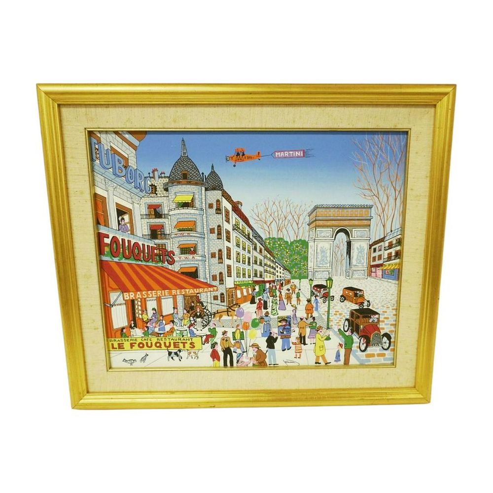 Lot 17: VINTAGE FRENCH ARC DE TRIOMPHE GICLEE
