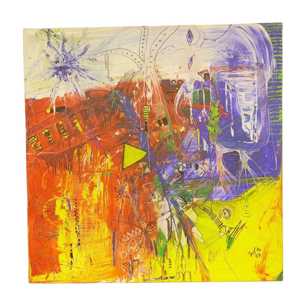 Lot 115: ANDREAS JORDI (Swiss, b. 1961) CONTEMPORARY ABSTRACT