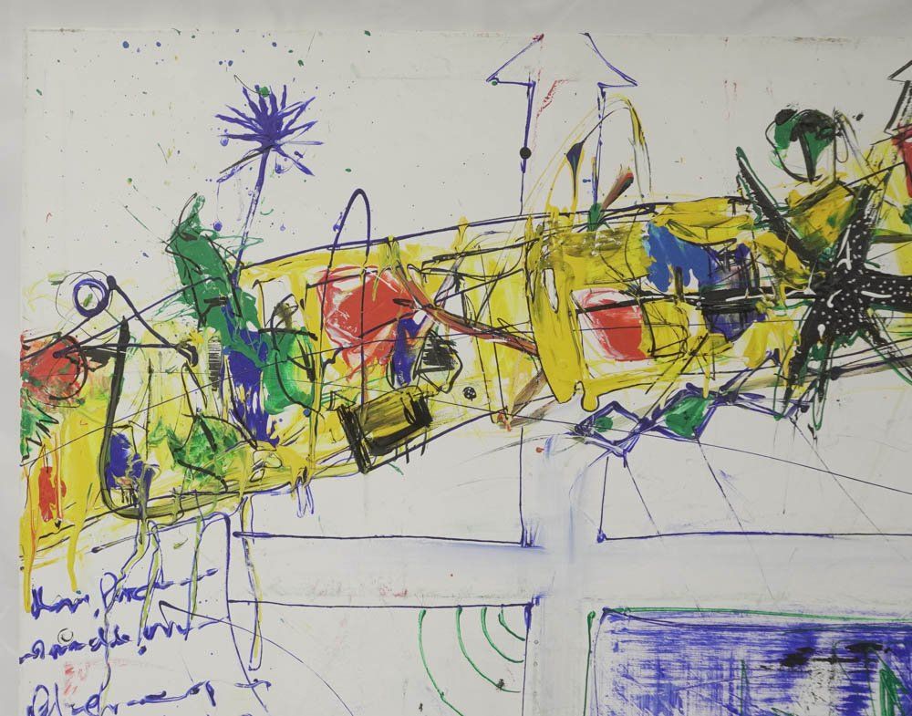 Lot 189: ANDREAS JORDI (Swiss, b. 1961) CONTEMPORARY ABSTRACT