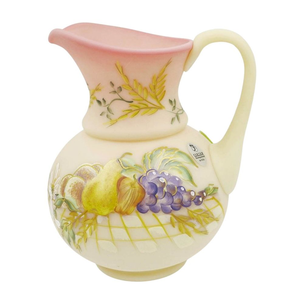 Lot 232: FENTON BURMESE BOUNTIFUL HARVEST PITCHER LTD ED