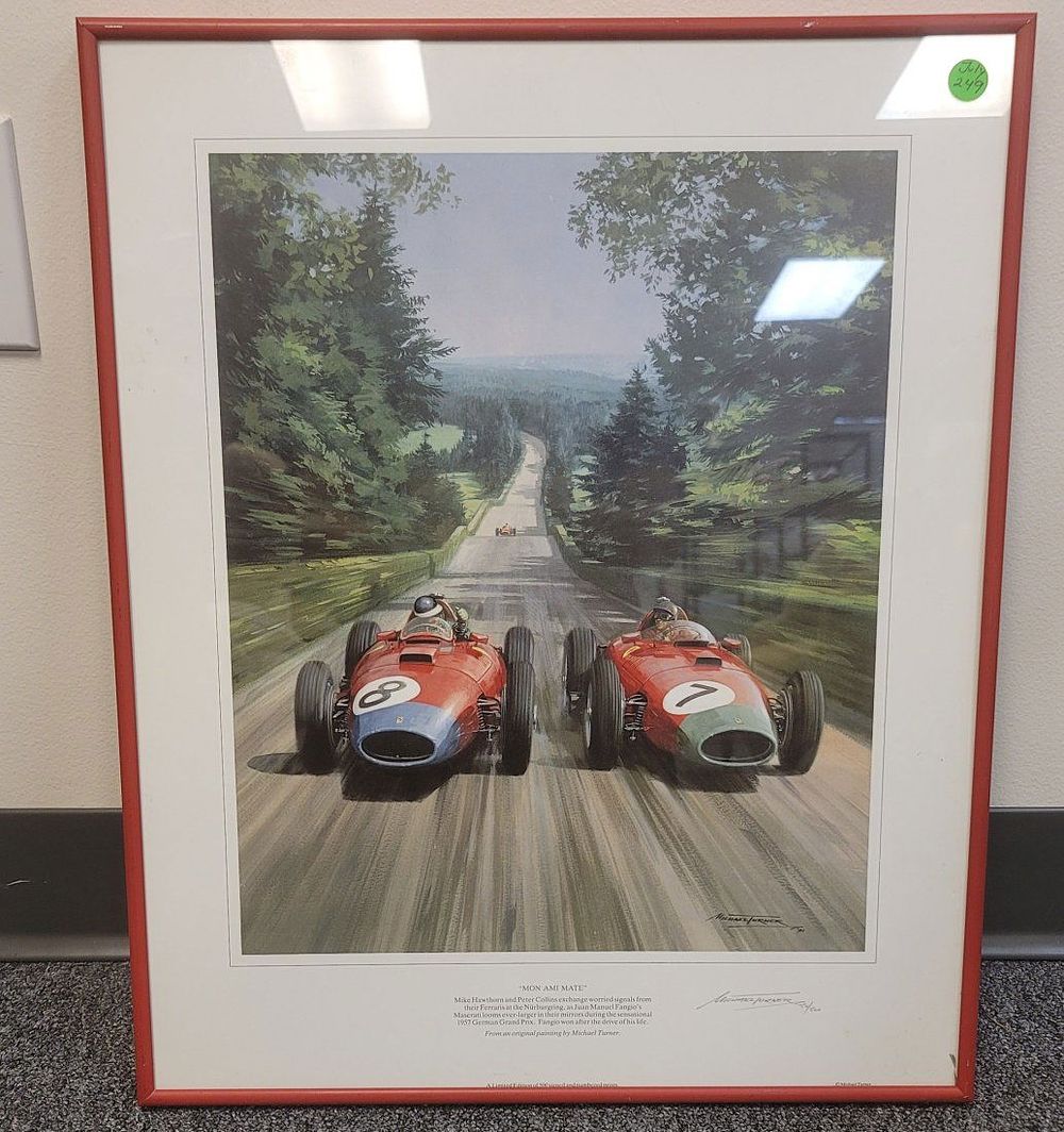 Lot 249: "MON AMI MATE" LTD ED PRINT BY MICHAEL TURNER