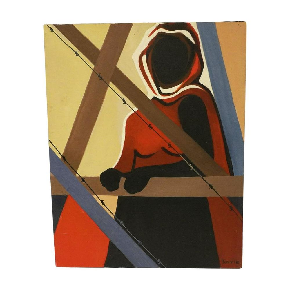Lot 265: CONTEMPORARY ABSTRACT ON CANVAS