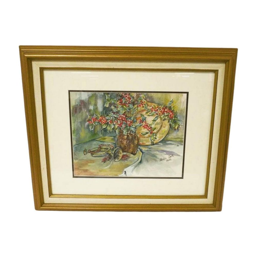 Lot 285: BILLIE SMITH ORIGINAL WATERCOLOR