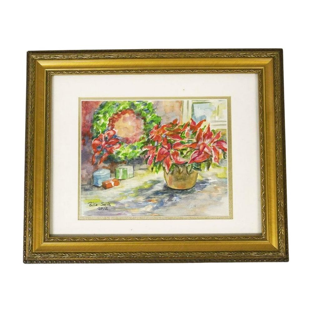 Lot 287: BILLIE SMITH ORIGINAL WATERCOLOR