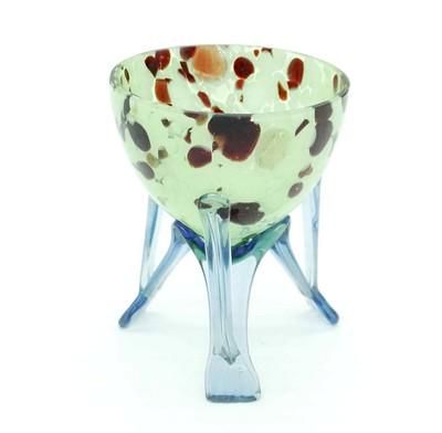 Lot 15: ART DECO FRANZ WELZ SPATTER BOWL