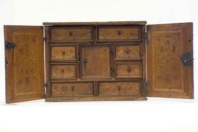 Lot 171: 18th c ITALIAN MARQUETRY JEWELRY / COLLECTOR CHEST