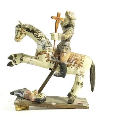 Lot 188: 18TH C SANTIAGO MATAMOROS SANTO