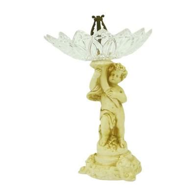 Lot 286: HOLLYWOOD REGENCY CHERUB COMPOTE