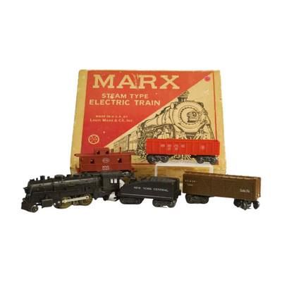 Lot 297: VINTAGE MARX & CO TRAIN SET