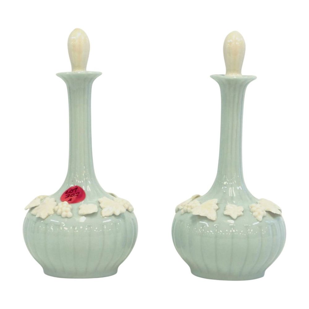 Lot 302: PAIR MID CENTURY ARDALT LENWILE PERFUMES