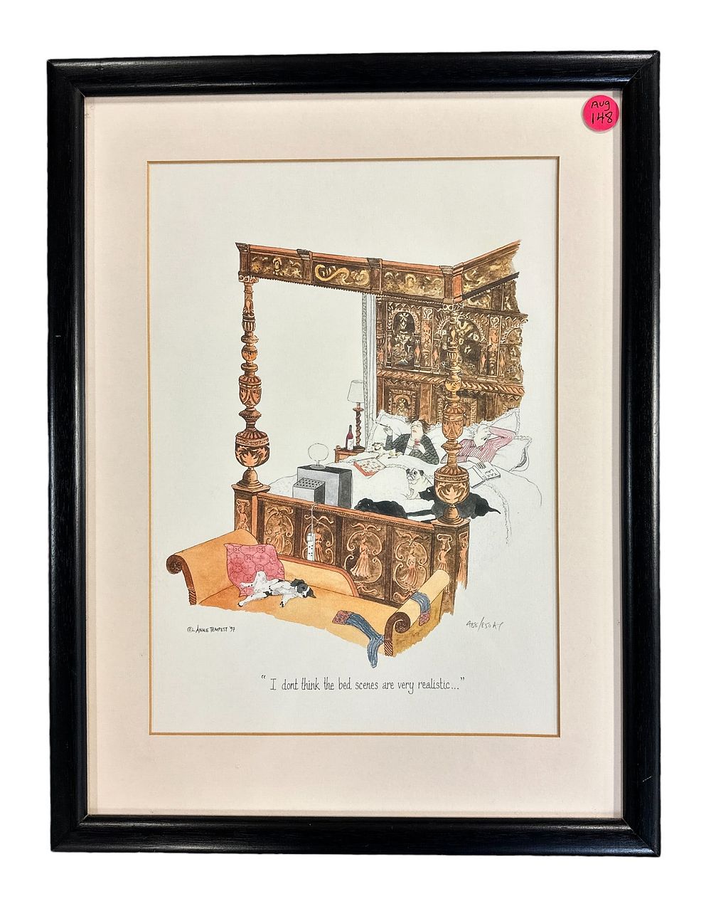 Lot 148: ANNIE TEMPEST ARTISTS PROOF LIMITED EDITION