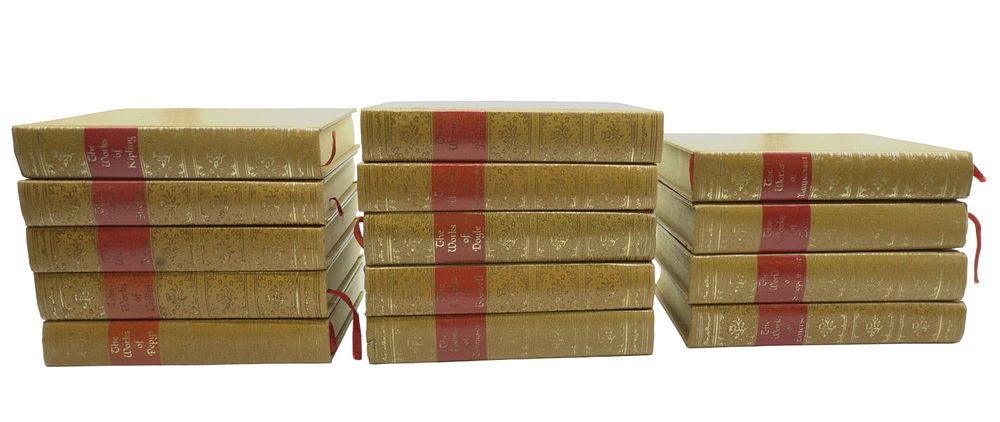 Lot 220: SET OF 14 "THE WORKS OF BLACK'S READER SERVICE CLASSIC BOOKS"