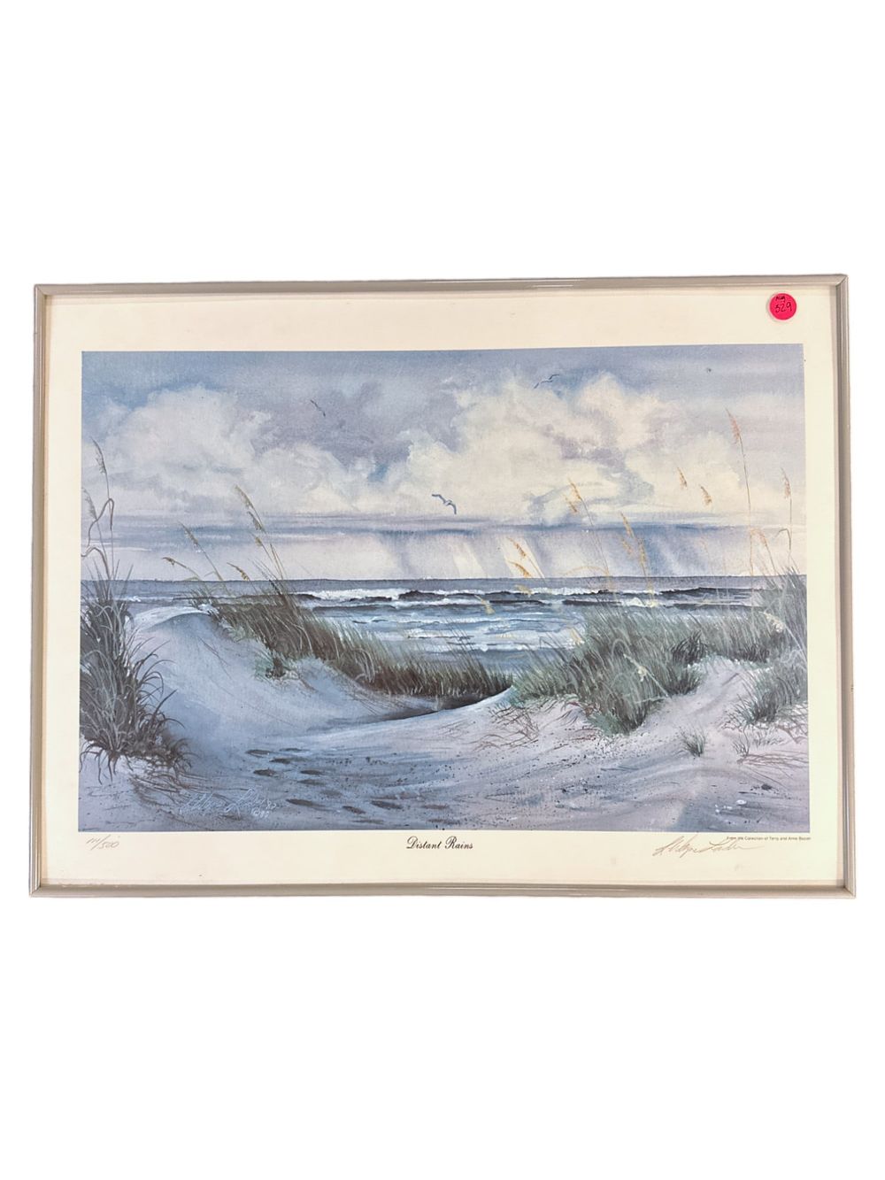 Lot 329: "DISTANT RAINS" BY L. WAYNE LOWDEN SIGNED AND NUMBERED PRINT