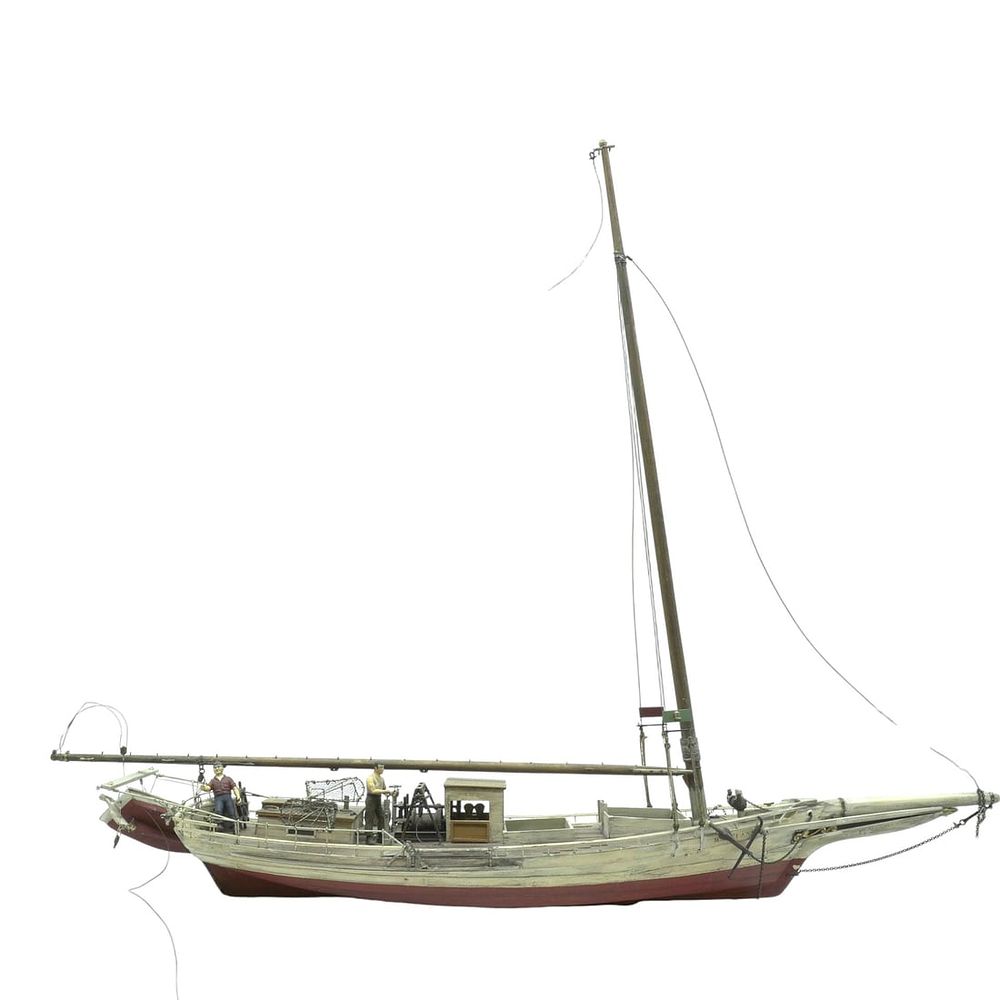 Lot 352: MARCI ANN SAILING SHIP MODEL