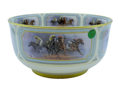 TRIPLE CROWN BOWL PICKARD CHINA FRED STONE. Pickard China Fred Stone Triple Crown Bowl. Number 