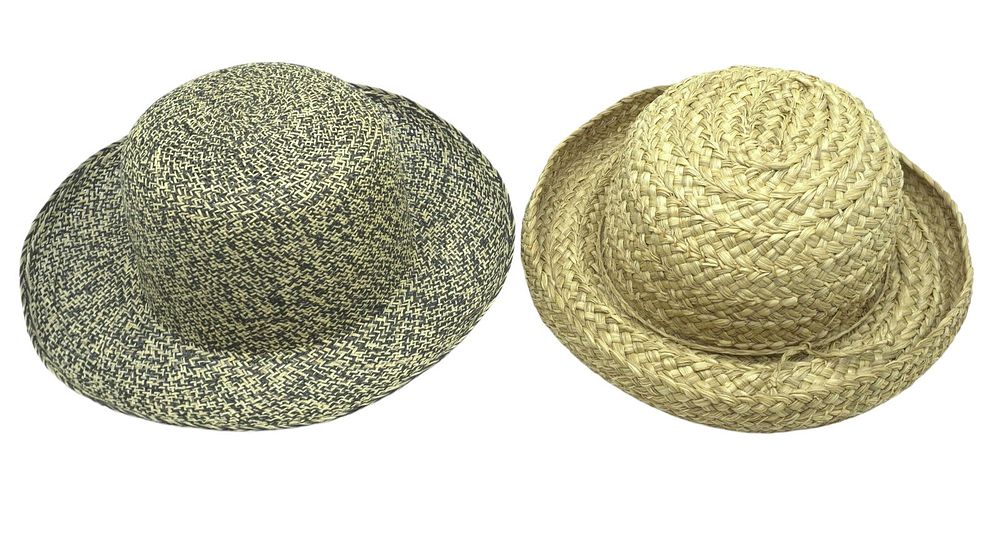 Lot 329: 2 "HAT STUFF" LADIES STRAW HATS