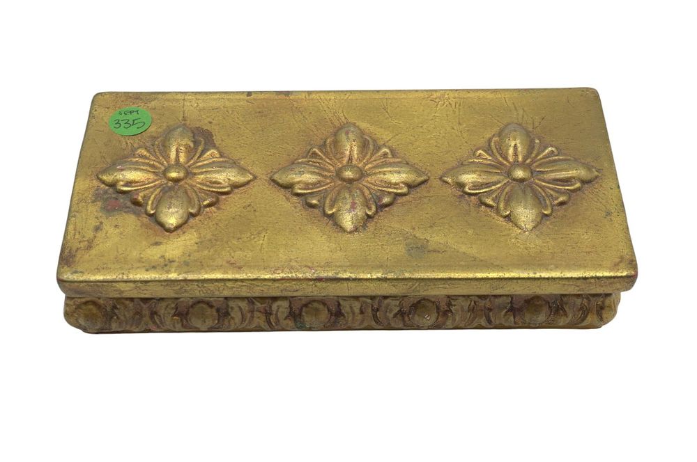Lot 335: MCM FREEMAN & MCFARLIN CA POTTERY SPLIT BOX