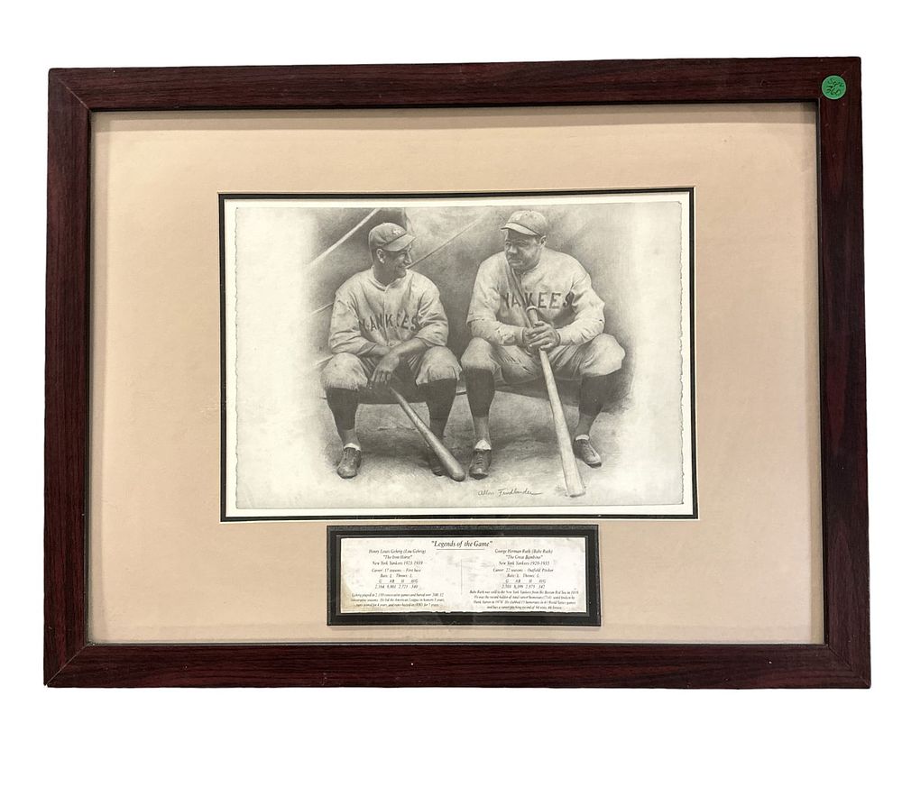 Lot 359: ALAN FRIEDLANDER RUTH & GERHIG LITHO