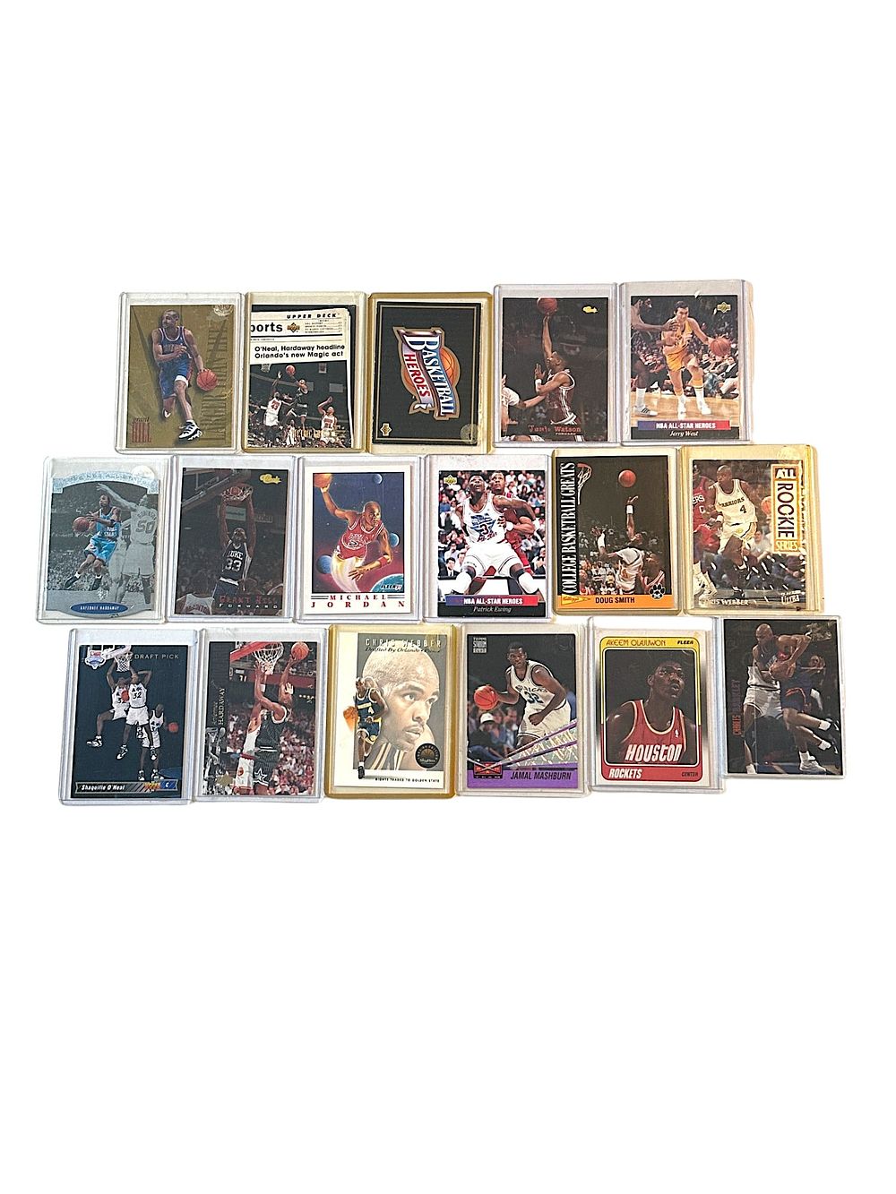 Lot 9: LARGE LOT OF VINTAGE NBA STAR PLAYER TRADING CARDS