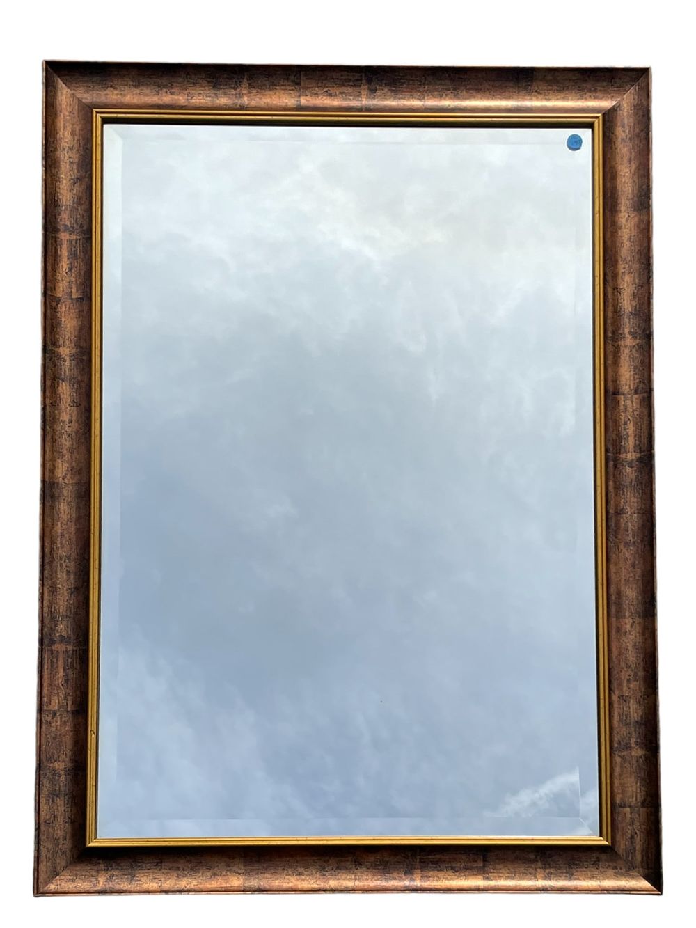 Lot 199: LARGE 41" VINTAGE WINDSOR ART BEVELED MIRROR