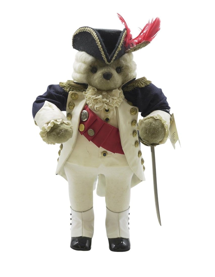 Lot 291: APPLE WHIMSEYS STUFFED BEAR DOLL