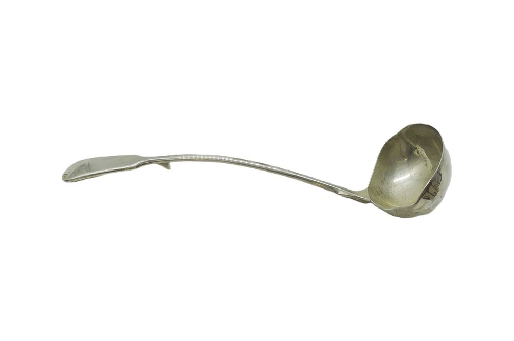 Lot 360: VINTAGE SILVER GUILD ENGLAND LARGE LADLE
