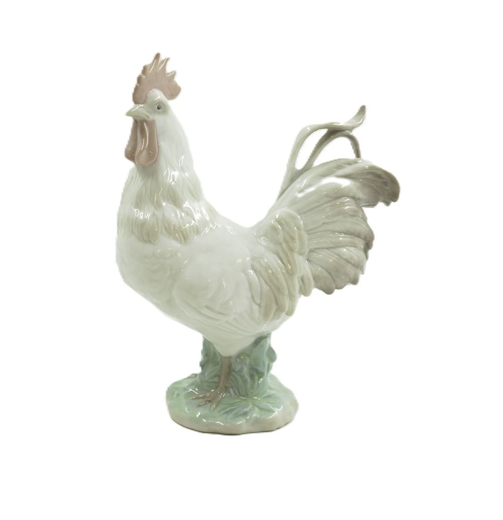 Lot 232: LLADRO ROOSTER ZODIAC FIGURINE