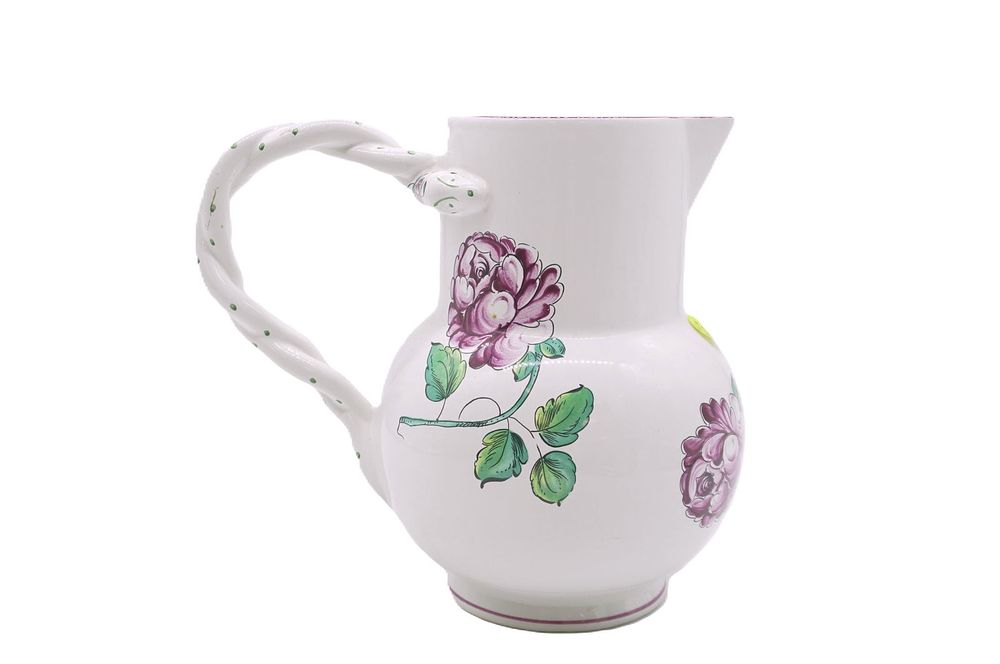 Lot 260: TIFFANY & CO STRASBOURG FLOWERS PITCHER