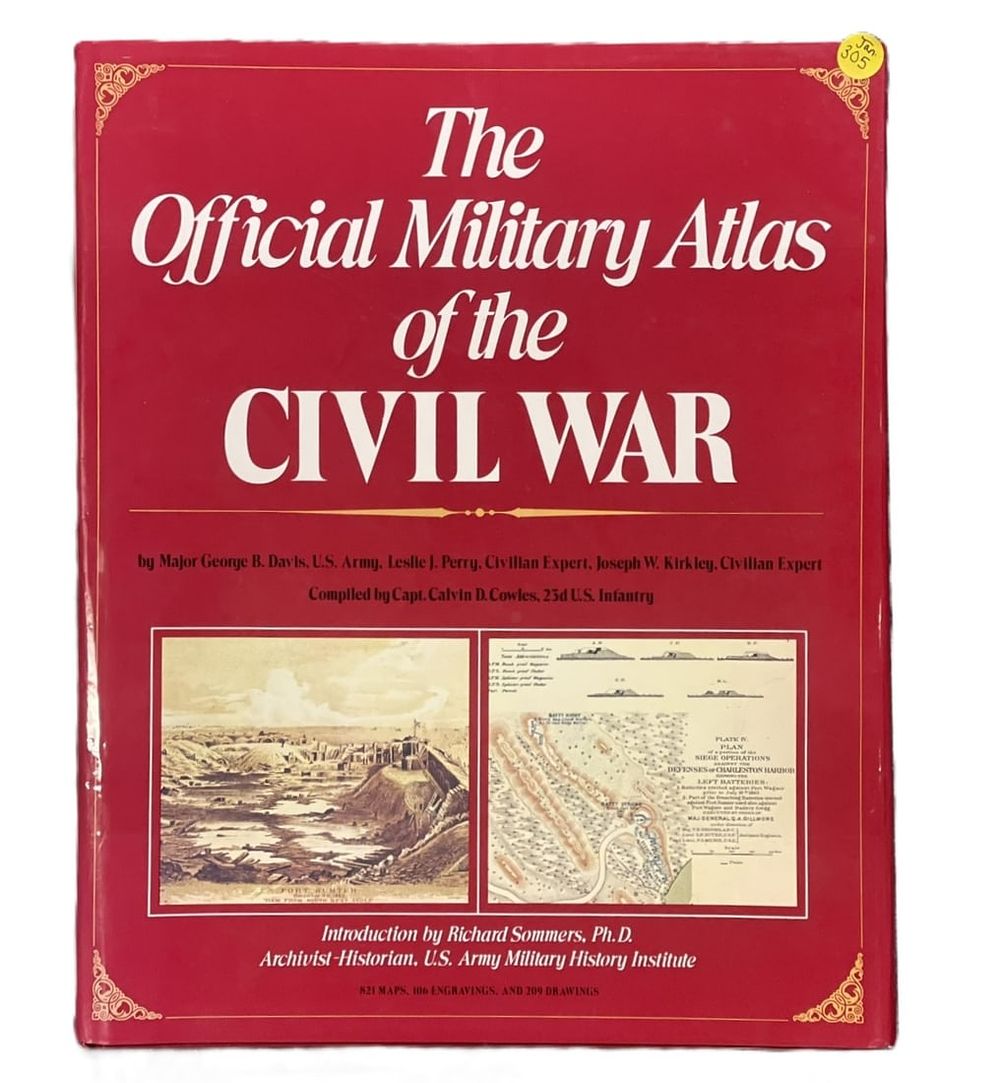 Lot 305: THE OFFICIAL MILITARY ATLAS OF THE CIVIL WAR BY MAJOR GEORGE B. DAVIS