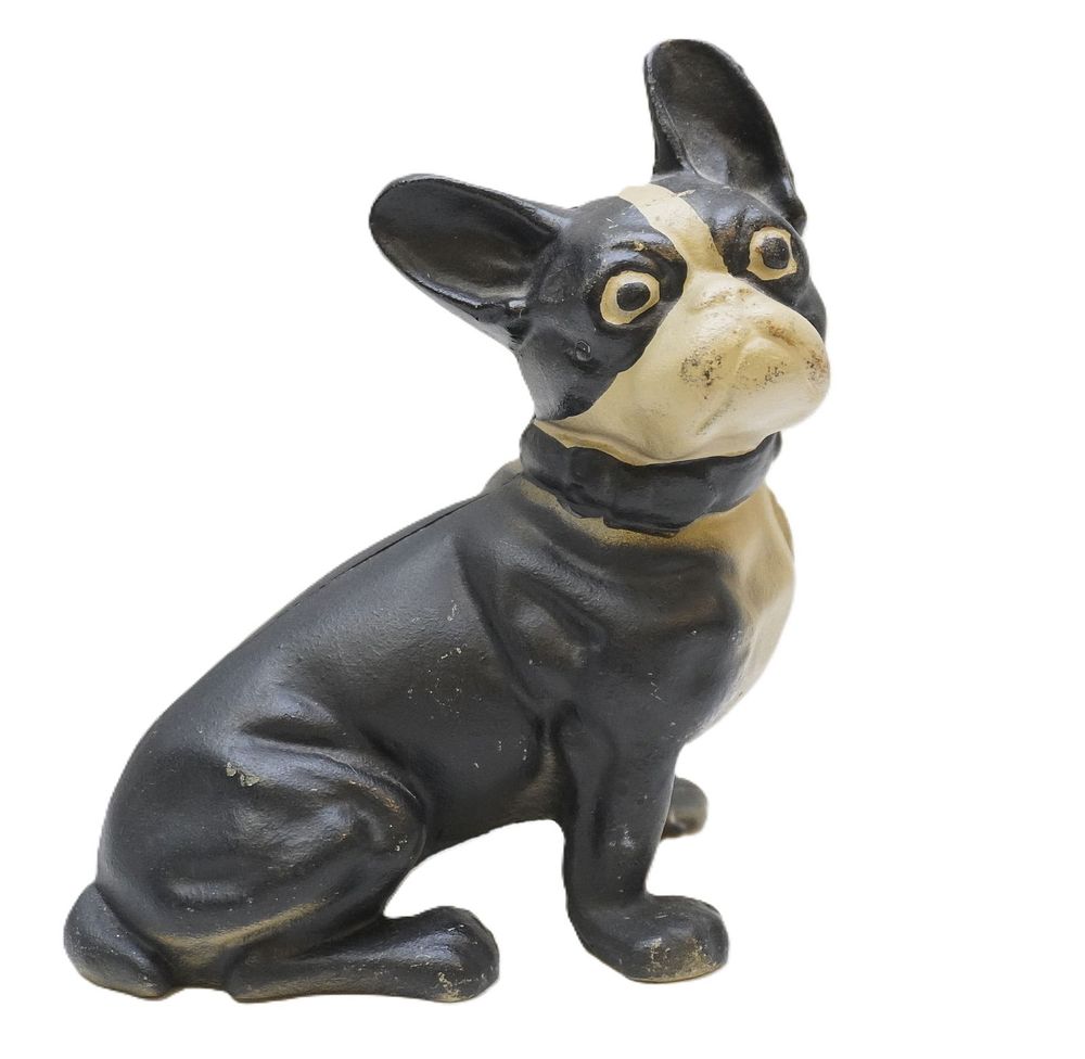 Lot 209: CAST IRON BOSTON BULLDOG DOORSTOP