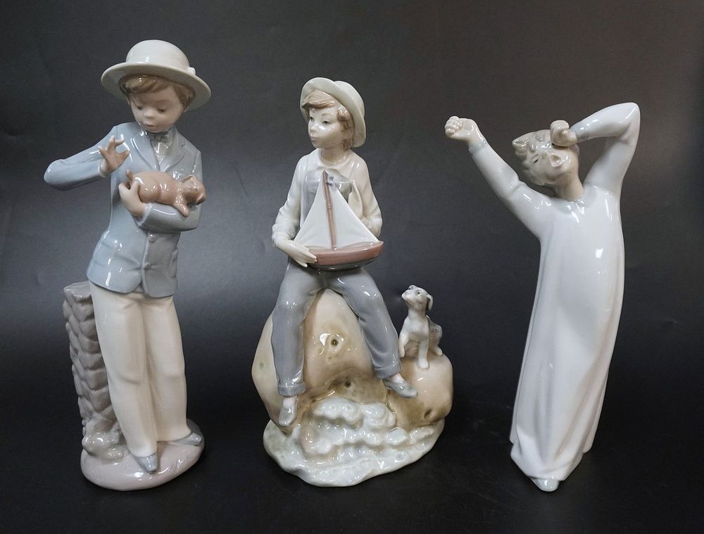 Lot 222: VINTAGE LLADRO - 3 PIECES