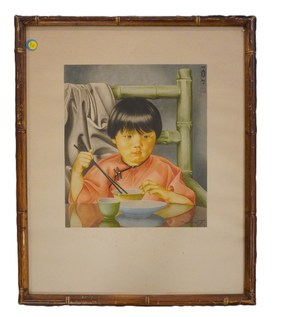 Lot 273: WING KWONG TSE YOUNG CHILD WITH CHOPSTICKS