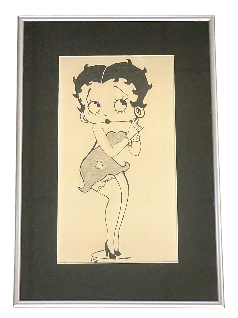Lot 228: SIGNED BETTY BOOP LITHOGRAPH