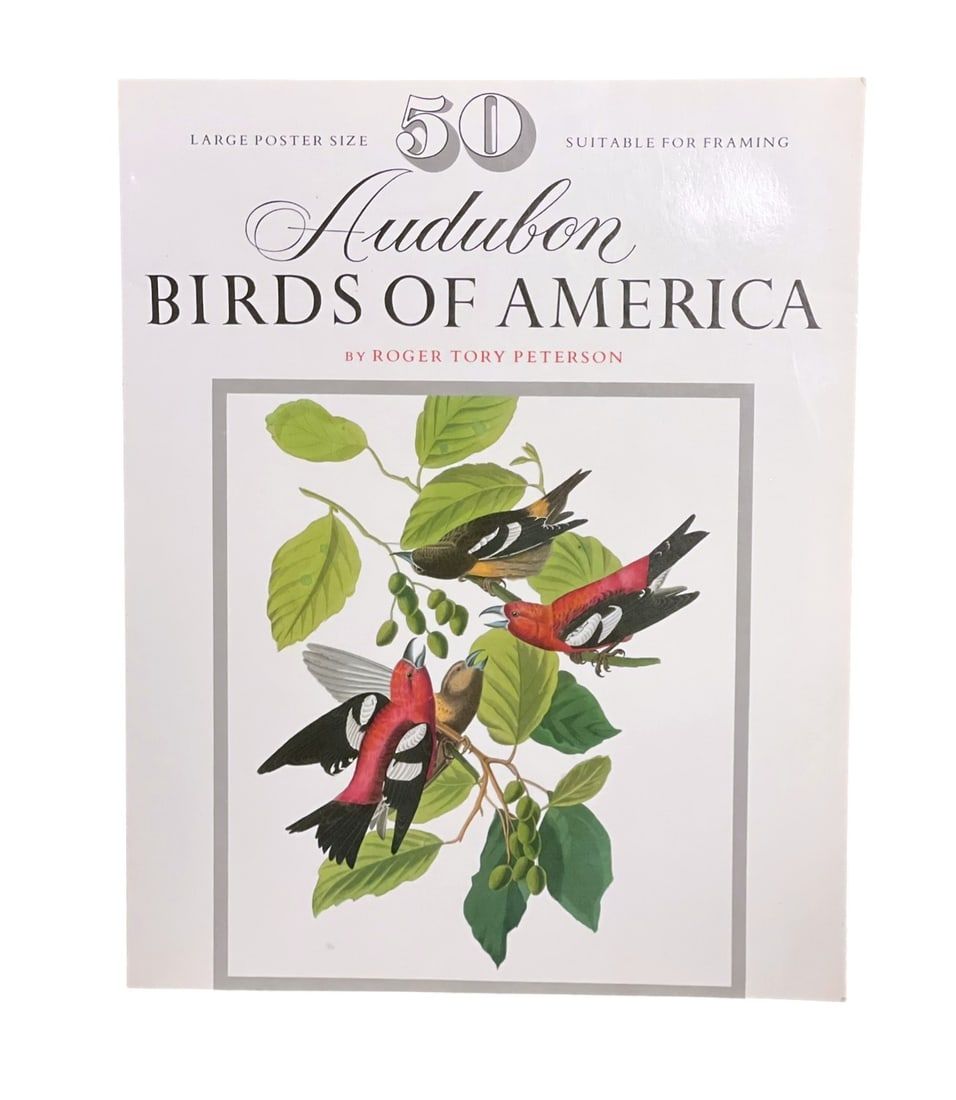 Lot 252: AUDUBON BIRDS OF AMERICA 50 PRINTS READY TO FRAME BY ROGER TORY PETERSON