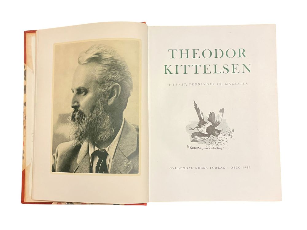 Lot 253: THEODOR KITTELSEN IN TEXT, DRAWINGS, AND PAINTINGS BOOK