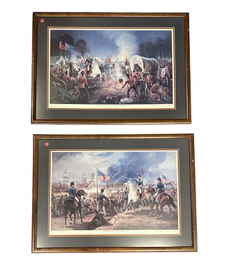 2 VINTAGE SANDOR BADO LITHOS NEW ORLEANS. Two Vintage 1986 Lithos by Sandor Bado The Night