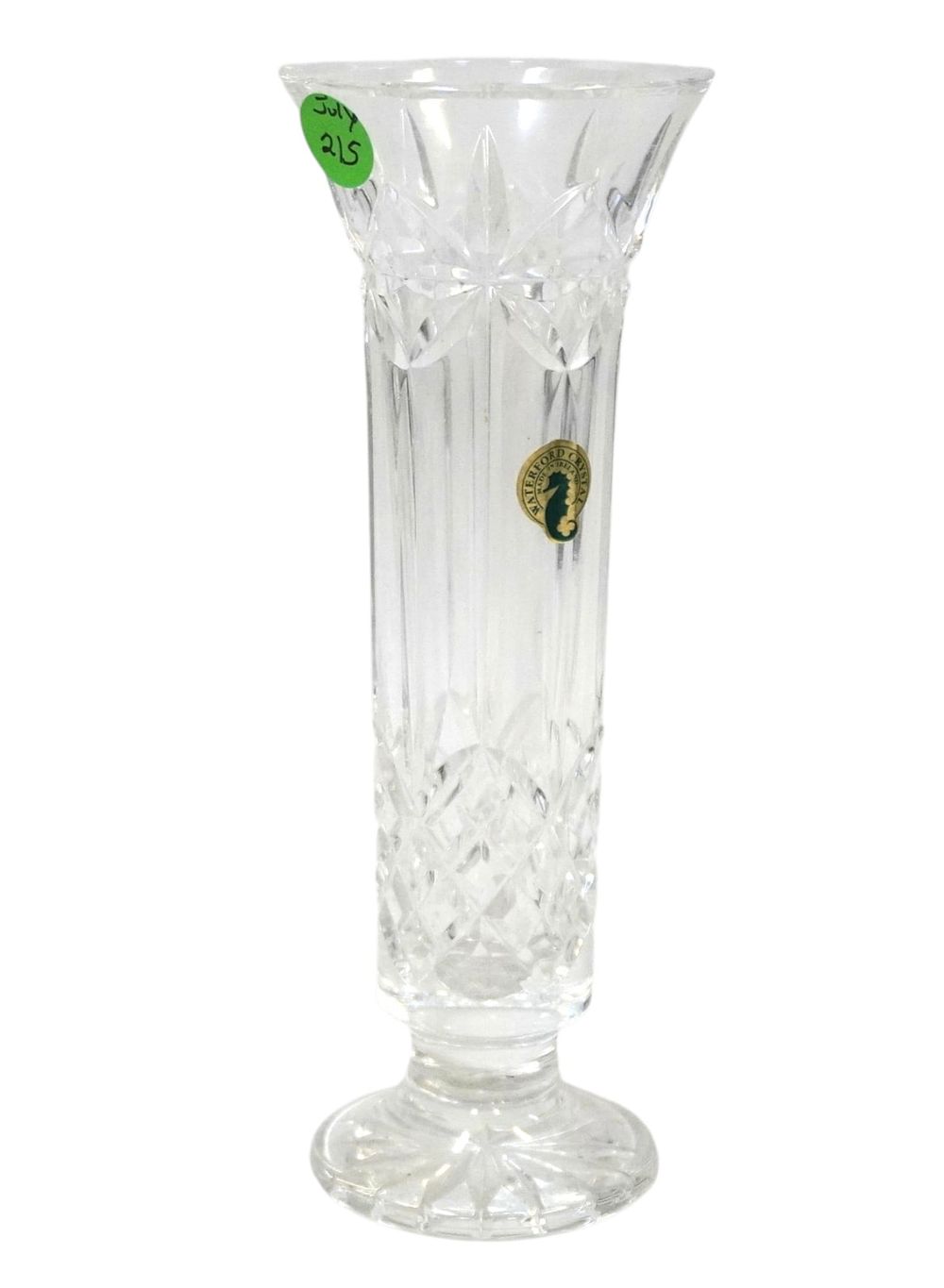 Lot 215: WATERFORD CRYSTAL STARBURST VASE