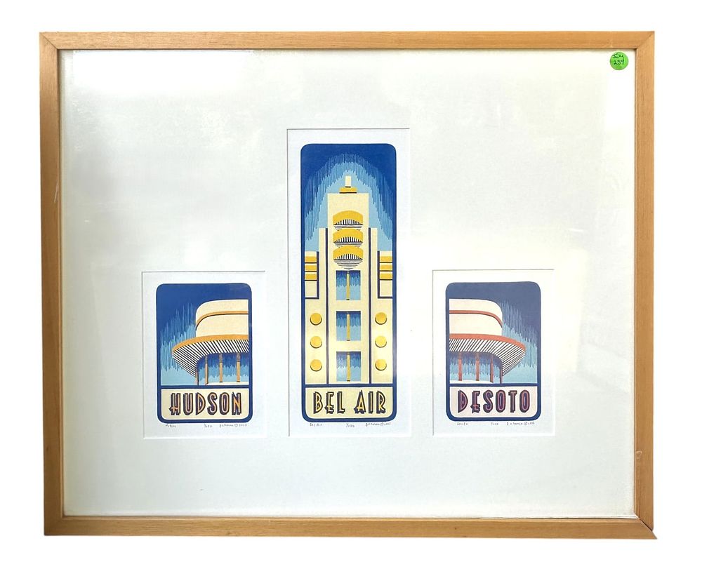 Lot 239: GEOFFREY AARON HARRIS BEL AIR