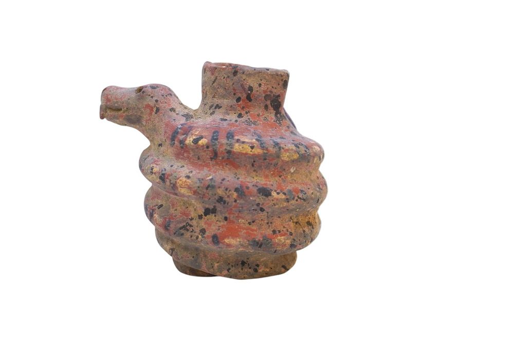 Lot 161: PRE COLUMBIAN NICOYA GUANACASTE EFFIGY POTTERY