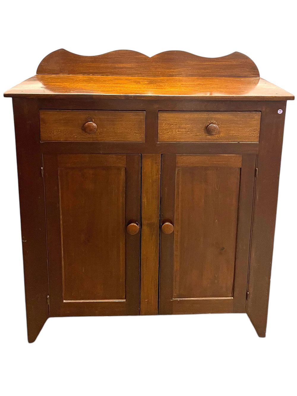 Lot 167: ANTIQUE AMERICAN JELLY CUPBOARD