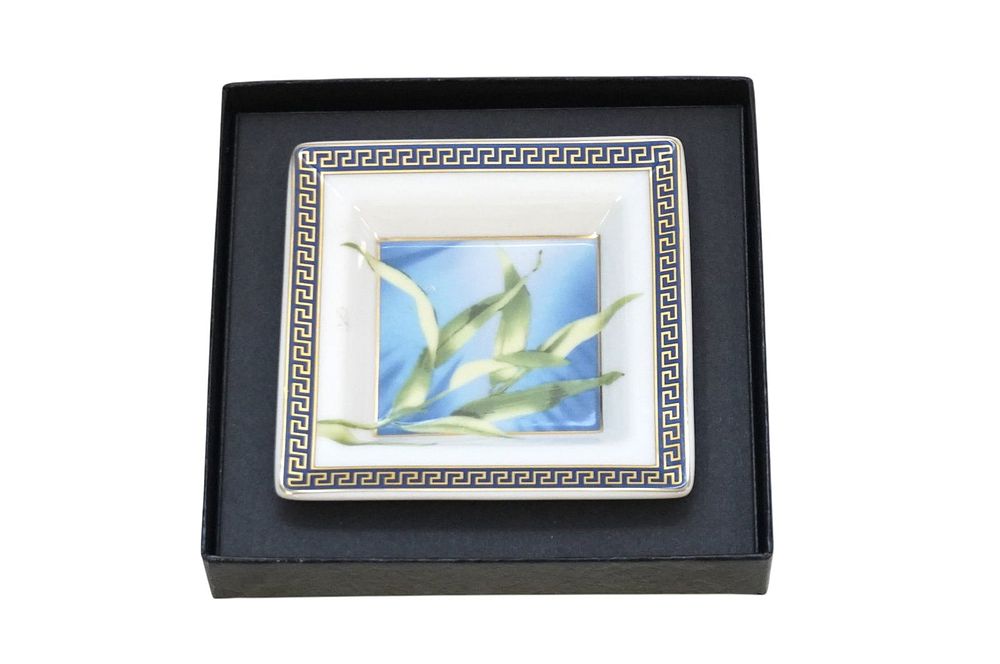 Lot 226: VERSACE ROSENTHAL TRINKET DISH