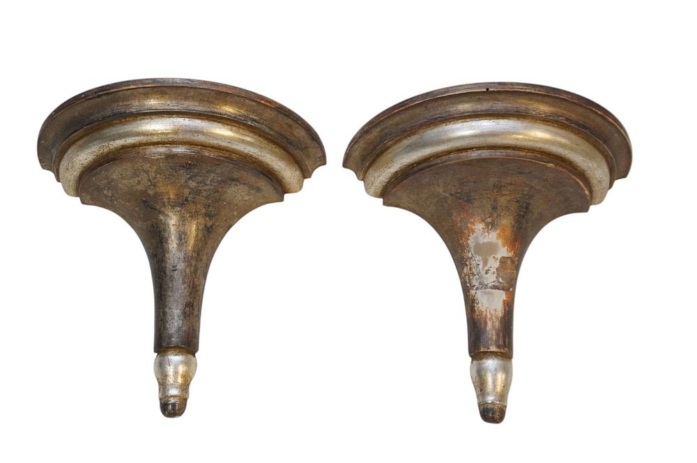 Lot 295: 2 VINTAGE WALL SCONCES