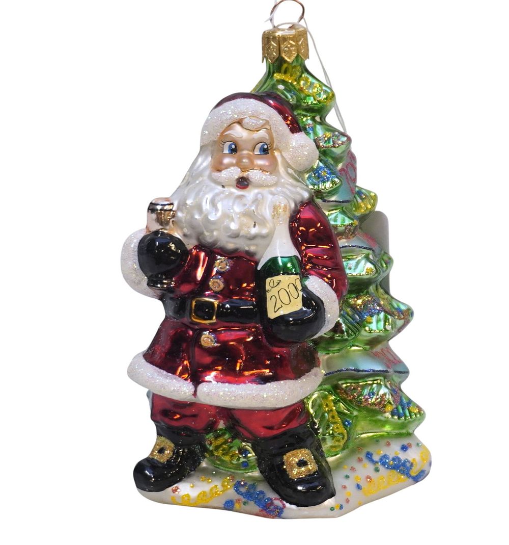 Lot 346: CHRISTOPHER RADKO MILLENNIUM CHEER QVC EXCLUSIVES ORNAMENT