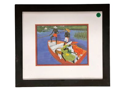 JONATHAN GREEN THE ESCORTING OF RUTH FRAMED. 1993 Color Print "The Escorting of Ruth" by 