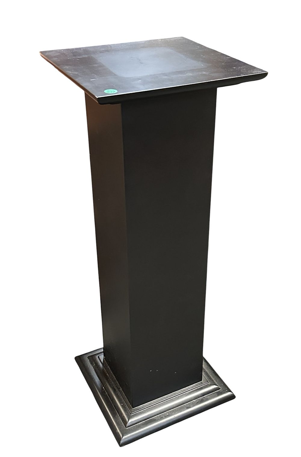 Lot 229: VINTAGE DISPLAY PEDESTAL BLACK