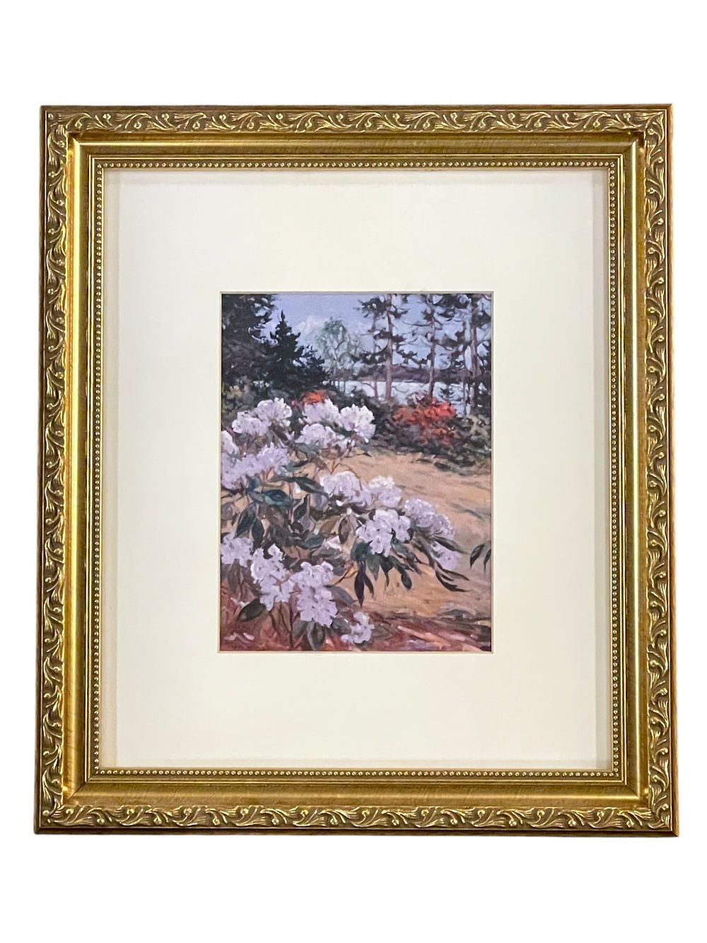 Lot 248: KEITH OEHMIG AZALEAS AT MAGNOLIA GARDENS PRINT