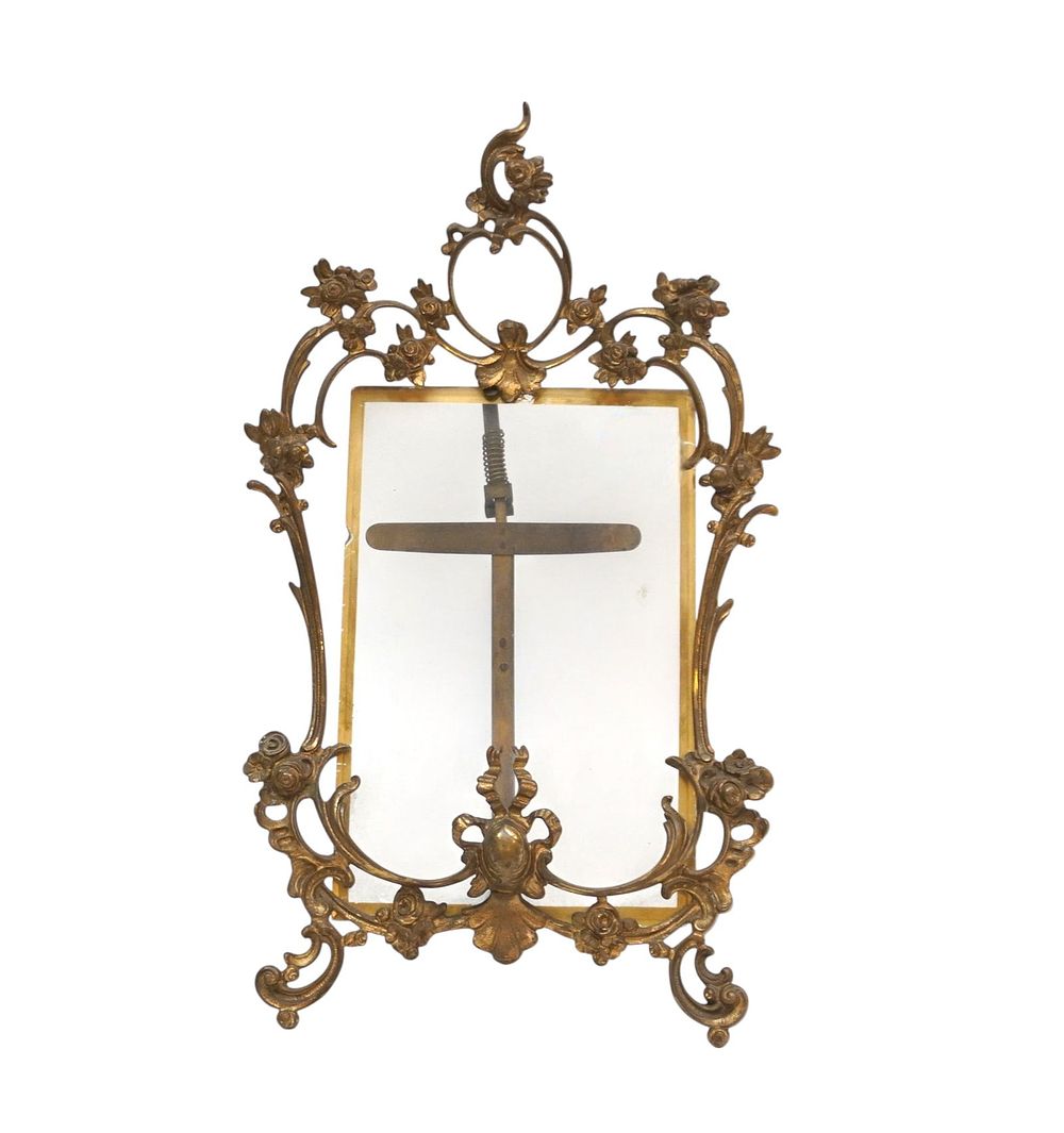 Lot 262: VICTORIAN ORNATE CAST BRONZE PICTURE FRAME