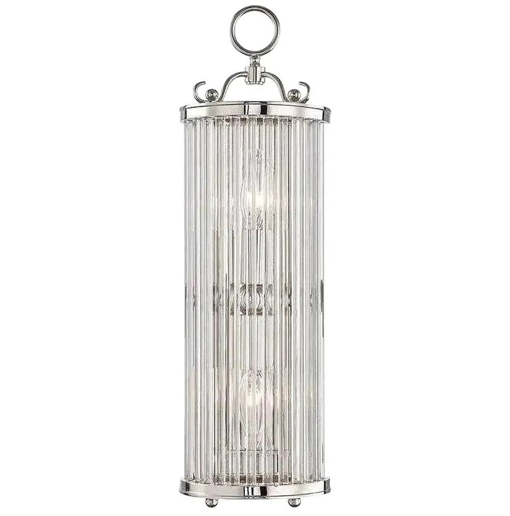 Lot 157: MARK D. SIKES FOR HUDSON VALLEY LIGHTING GLASS NO.1 WALL SCONCE