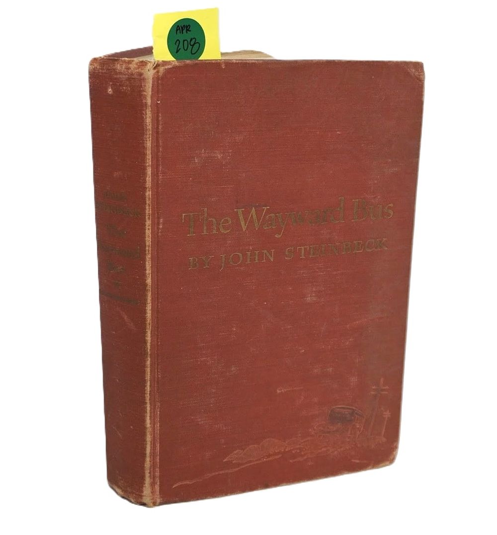 Lot 208: FIRST EDITION OF "THE WAYWARD BUS" BY JOHN STEINBECK